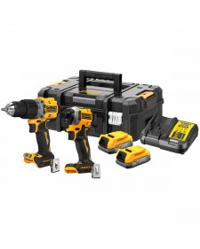 DEWALT DCK2050E2T Σετ Κρουστικό Δραπ/δο & Κατσαβίδι 18V 2x1.7Ah Powerstack