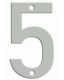 Αριθμός Metalor '5' 9cm Inox Ματ