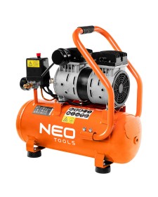 NEO TOOLS Αεροσυμπιεστής μειωμένου θορύβου 12lt/0.75Hp 12K020