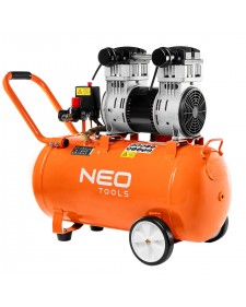 NEO TOOLS Αεροσυμπιεστής μειωμένου θορύβου 50lt/1.5Hp 12K022