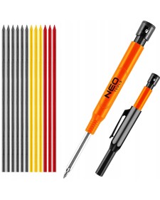 NEO TOOLS Μολύβι σημαδέματος μηχανικό με ξύστρα & 12 μύτες 13-816