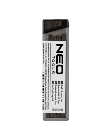 NEO TOOLS Μύτες μολυβιού πλακέ σετ 5τεμ HB μαύρες 13-821