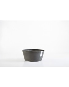 Γλάστρα Ecopots Frankfurt  50x25.5 εκ. Μαύρο 30,6lt EFR74.016.50A