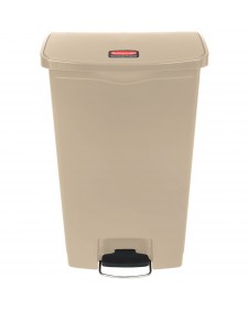 RUBBERMAID Κάδος απορριμμάτων SlimJimtep-OnFront Step 68L Μπεζ 1883460
