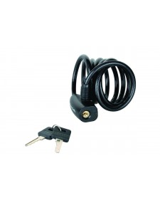 Master Lock Κλειδαριά Ποδηλάτου Κουλούρα 180cm με Κλειδί Μαύρη 812600112