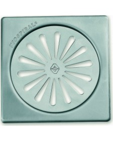 Viospiral Ανοξείδωτη Σχάρα Δαπέδου με Μέγεθος 12x12εκ. Ασημί  15-01425/S