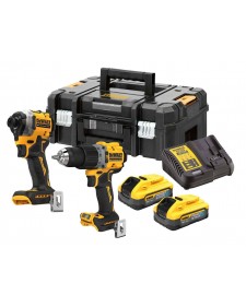 DEWALT DCK2050H2T Σετ Κρουστικό Δραπ/δο & Κατσαβίδι 18V 2x5Ah Powerstack