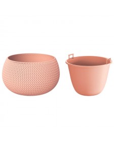 PROSPERPLAST  Γλάστρα SPLOFY BOWL Ροδάκινο  DKSP370-488U