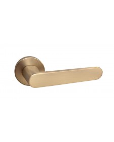 Deco ceramica όμολο Μεσόπορτας με Ροζέτα Ζεύγος με Επιστόμιο Χρυσό Ματ  W-200-4