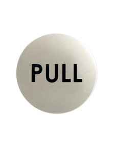 (N.520) Σήμανση Inox Pull 8εκ. SG-1125259