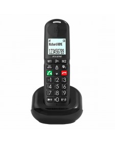 Alcatel XL685 Ασύρματο Τηλέφωνο με Ελληνικό Μενού Μαύρο 010064