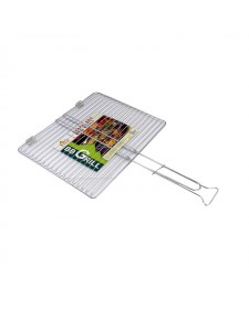 TnS Διπλή Μεταλλική Σχάρα Ψησίματος  73x46x38cm  31-950-0017