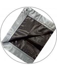 Quality Extreme120 040x76x60cm A/C Cover Ασημί  054076685