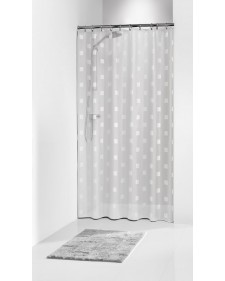 Sealskin Κουρτίνα μπάνιου πλαστική "Shadows Transparent" 180x200 cm λευκή 211371310