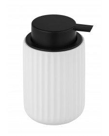 Wenko dispenser υγρού σαπουνιού κεραμικό BELLUNO λευκό Ø8 x 13,5 cm 247981121