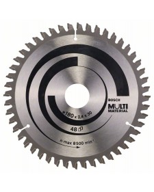 BOSCH Δίσκος κοπής Multi Material 180x30mm 48Δ 2608640507
