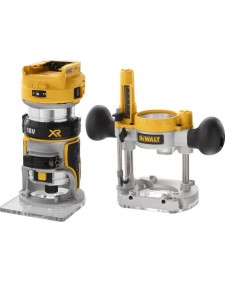 DEWALT DCW604NT Ρούτερ 18V XR Solo με Ρύθμιση Ταχύτητας & Σύστημα Αναρρόφησης