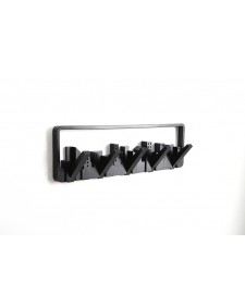 Umbra Κρεμάστρα επιτοίχια 5 θέσεων 50cm skyline μαύρο 318190-040