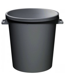 Κάδος πλαστικός Orthex με χερούλια Bin 80L γκρι