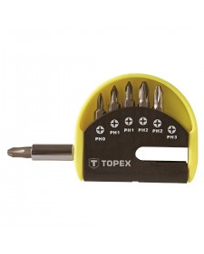 TOPEX Σετ Μύτες Philips 7Τ σε Θήκη  39D350