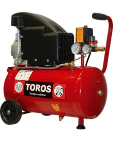 TOROS Αεροσυμπιεστής μονομπλόκ 24lt/2Hp EM24/2 40141