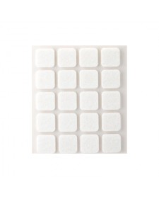 Τσοχάκι Τετράγωνο λευκό 17x17 4074-2 - 20τμχ
