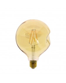 Xanlite Λάμπα LED Filament Deco E27 G125 806LM Ambre Irreguliere 423777