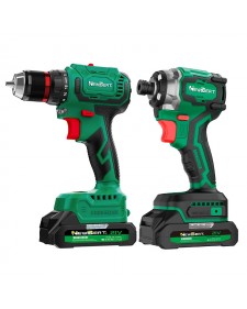 NEWBEAT 5303000001 Σετ Τρυπάνι 45N + Παλμικό 230N Brushless 2x2.0Ah 21V  5303000001
