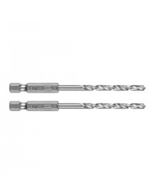 GRAPHITE Τρυπάνια μετάλλου ΗΕΧ 4.2mm σετ 2τ.  54T706