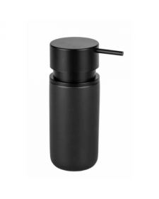 Wenko dispenser υγρού σαπουνιού κεραμικό Silo μαύρο 550351121