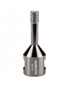 GRAPHITE Ποτηροτρύπανο διαμαντέ 08mmxM14  55H301