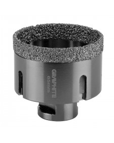 GRAPHITE Ποτηροτρύπανο διαμαντέ 65mmxM14  55H314