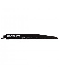 GRAPHITE Λάμα σπαθόσεγας 228χ24χ1.25mm 8/6ΤΡΙ  56H039