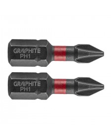 GRAPHITE Μύτη PH1x25mm σετ 2τ 56H500 