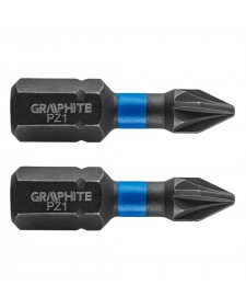 GRAPHITE Μύτη PZ1x25mm σετ 2τ 56H503 