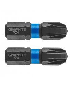 GRAPHITE Μύτη PZ4x25mm σετ 2τ 56H506