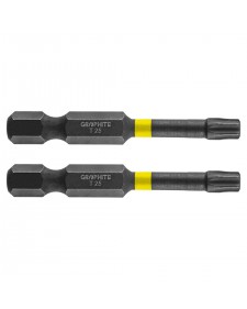 GRAPHITE Μύτη torx TX25X50mm σετ 2τ 56H526