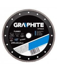 GRAPHITE Διαμαντόδισκος Turbo 230mm 57H623