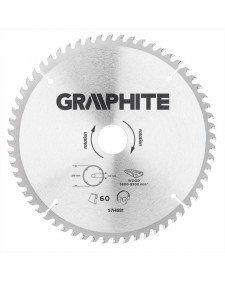 GRAPHITE Δίσκος ξύλου 210x30mm 40Δ  57H683