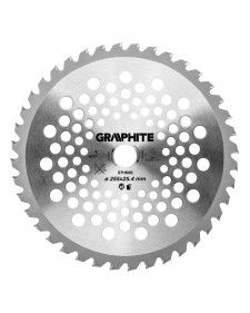 GRAPHITE Δίσκος Θαμνοκοπτικού 255x25.4mm 40δ.  57H688