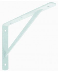 Γωνία στήριξης ραφιού Samson C βαρέως τύπου 250x400mm λευκό