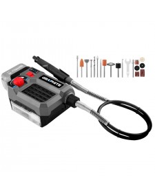 GRAPHITE 58GE107 Πολυεργαλείο 18V με εύκαμπτο άξονα & 40 εξαρτήματα  58GE107