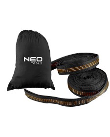 NEO TOOLS Ιμάντες στήριξης αιώρας 2.5m 300kg σετ 2τεμ 63-141