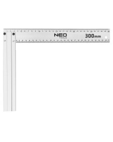 NEO TOOLS Γωνία μαραγκών αλουμινίου 300mm 72-145