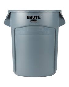 Rubbermaid Brute Κάδος Απορριμμάτων Πλαστικός 75,7L Γκρι 