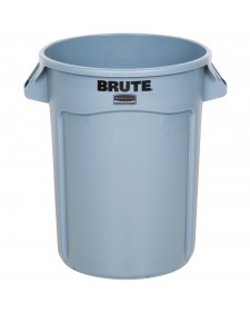 Rubbermaid Brute Κάδος Απορριμμάτων Πλαστικός Κάδος 121,1L Γκρι