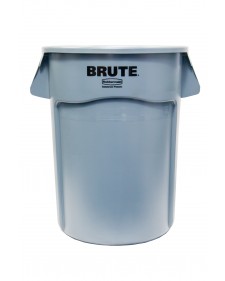 Rubbermaid Brute Κάδος Απορριμμάτων Πλαστικός Κάδος 166,5L Γκρι