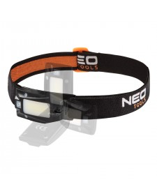 NEO TOOLS Φακός κεφαλής με αισθητήρα κίνησης επαναφορτιζόμενος 180Lumens 99-069