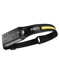 NEO TOOLS Φακός κεφαλής 2σε1 επαναφορτιζόμενος 99-097