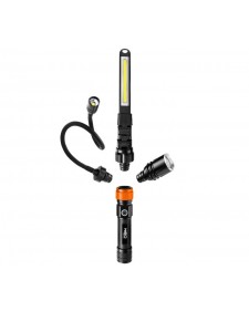 NEO TOOLS Φακός επαναφορτιζόμενος 3 σε 1 350 lumens 99-107